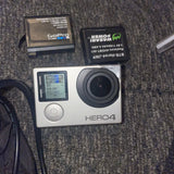 GoPro Hero4 Silver Action Camera Touch LCD + Accessories