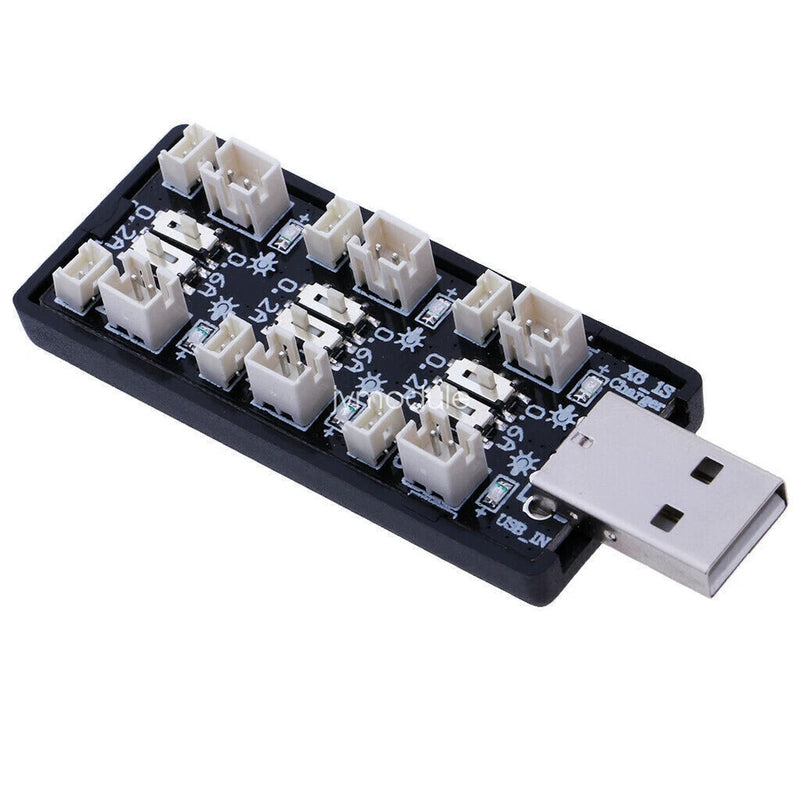 1S LiPo Battery USB Charger Adapter Micro JST 1.25 JST-PH 2.0mCX mCPX NEW-