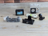 Wifi HD 1080P Mini Sports Action White Camera With Case and Accessories