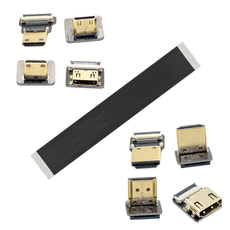 Cablecy FPV HDMI Micro HDMI Type D Male Connector Standard Straight for FPV HDTV
