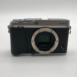 Fujifilm X-E3 24.3MP Mirrorless Digital Camera Silver Body Excellent