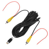 1 Pcs 32.8ft Male to Male RCA Extension Cable, Black, with Coupler