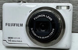 Fujifilm Digital Camera FinePix JV500 14.0MP White Tested