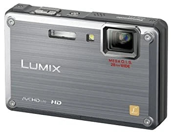 Panasonic Lumix FT1 Waterproof Digital Camera Silver from Japan