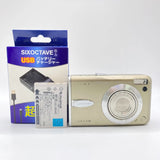 US DUTY PAID/FUJIFILM Finepix F30 Compact Digital Camera Silver/Excellent FromJP