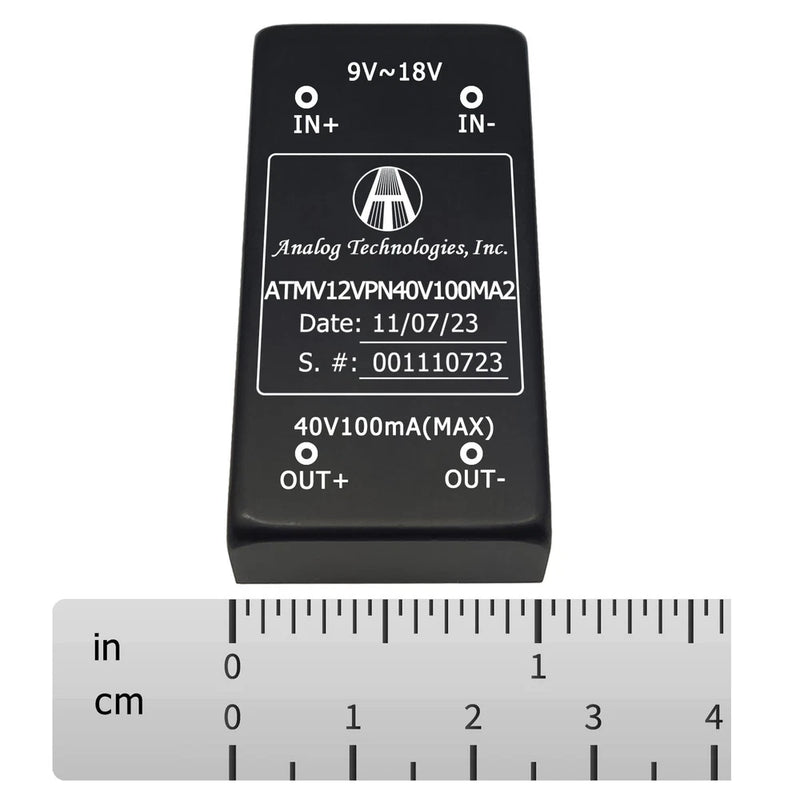 ATMV12VPN40V100MA2 8W Isolated DC-DC Power Module 12V Input ??40V 100mA Output