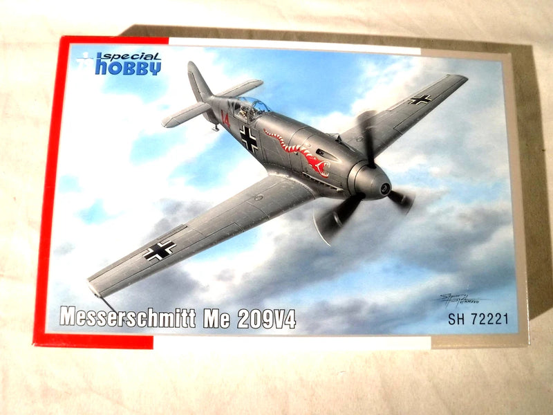 1/72 Special Hobby German Experimental Fighter Messerschmitt Me 209V4 # 72221