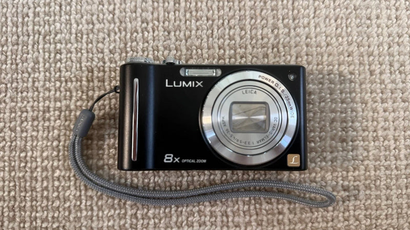 Panasonic Lumix DMC-ZR1 Digital Camera 12.1MP 8x Zoom Black w/ Bundle