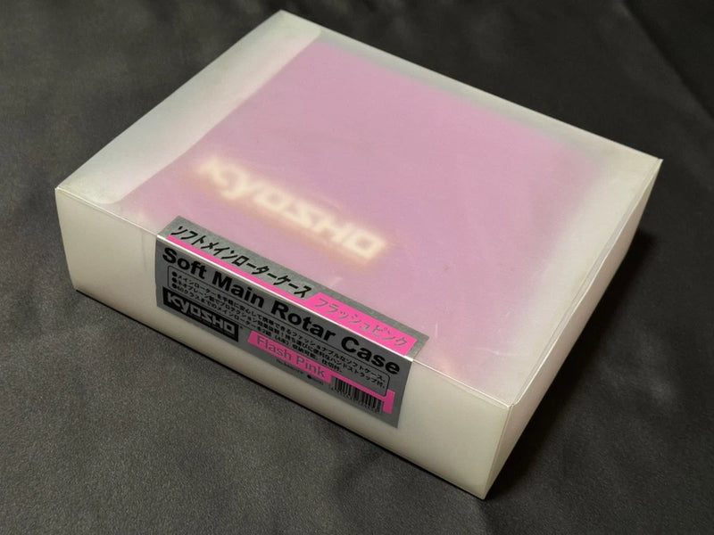 Kyosho RC Helicopter 84901FP Soft Main Rotor Case Flash Pink  Made in Japan