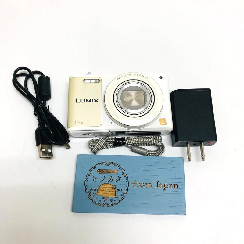 Panasonic Lumix DMC-SZ10 Digital IR Camera Compact 12xZoom White Body Used