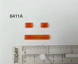 3 Pack 1/64 Scale Model Amber Code 3 MX7000 Long Short Lightbar Greenlight 6411A