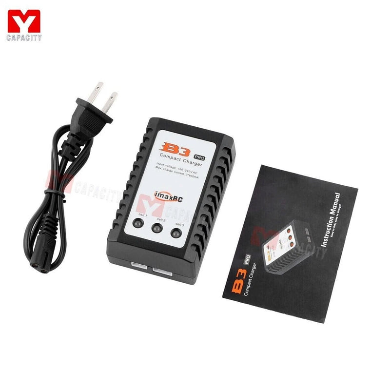 Battery Charger for RC Car Truck Boat Helicopter 7.4V/11.1V LiPo Li-ion Battery Battery