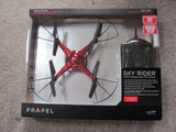 Brand New Propel RC Sky Rider 2.4GHz Quadcopter with Onboard Camera Red OD-2114 Propeller