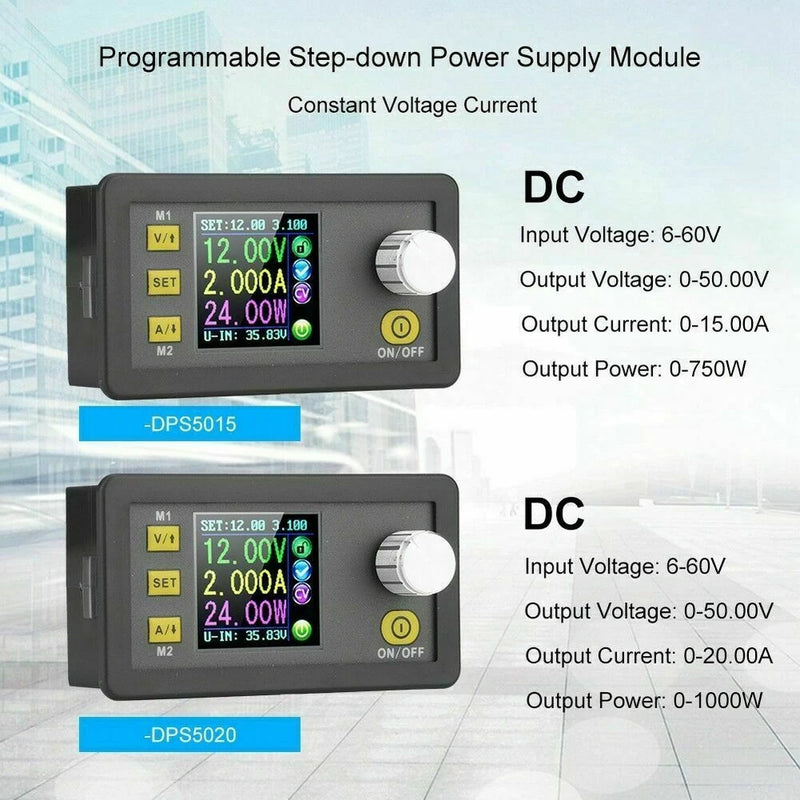 DPS5015/DPS5020 Buck Power Module Color LCD Constant Voltage Buck Converter