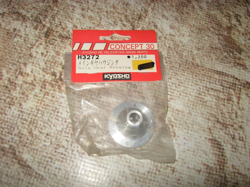 RC helicopter spare part H3272, circular metal housing in clear Kyosho bag