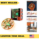 Force1 Scoot Skeet Drone Electronic Shooting Game for Kids (Drone Only)-Orange