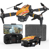 TTROARDS TT19 Foldable 1080P Drone with Camera 8.6 x 6.3 x 2.8 inches, TT19-O