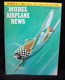 August 1957  Model Airplane News Magazine Radio Controlled Hobby Plane Aircraft