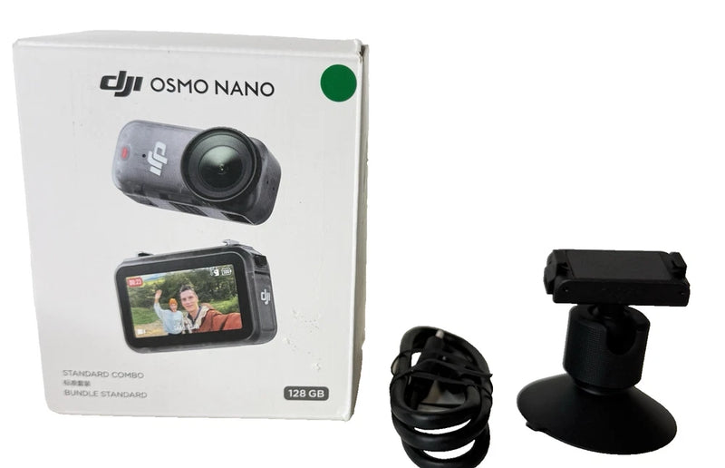 DJI Osmo Nano Standard 128GB-Action Camera-4K/60fps Vlogging Camera