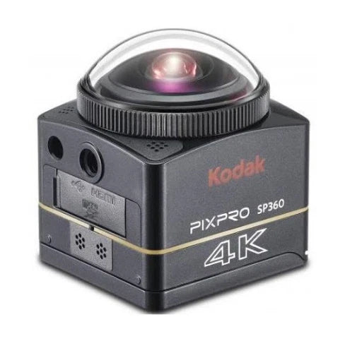 Kodak SP360 4K Camcorder -  Black (Dual PRO Pack)
