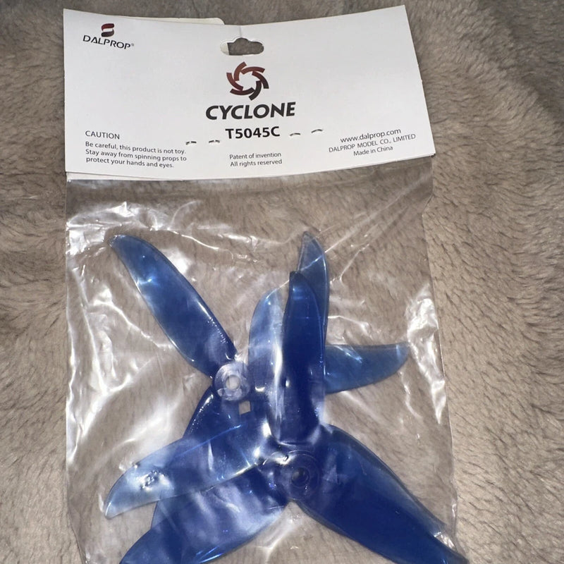 Dalprop Cyclone T5045C 5Inch 3Blade Propeller CW CCW Prop For Racing Drone Blue