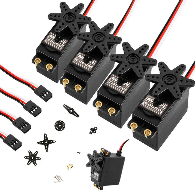 4PCS Gear Standard High Torque Servo For Futaba RC Car Boat Helicopter C# S3003