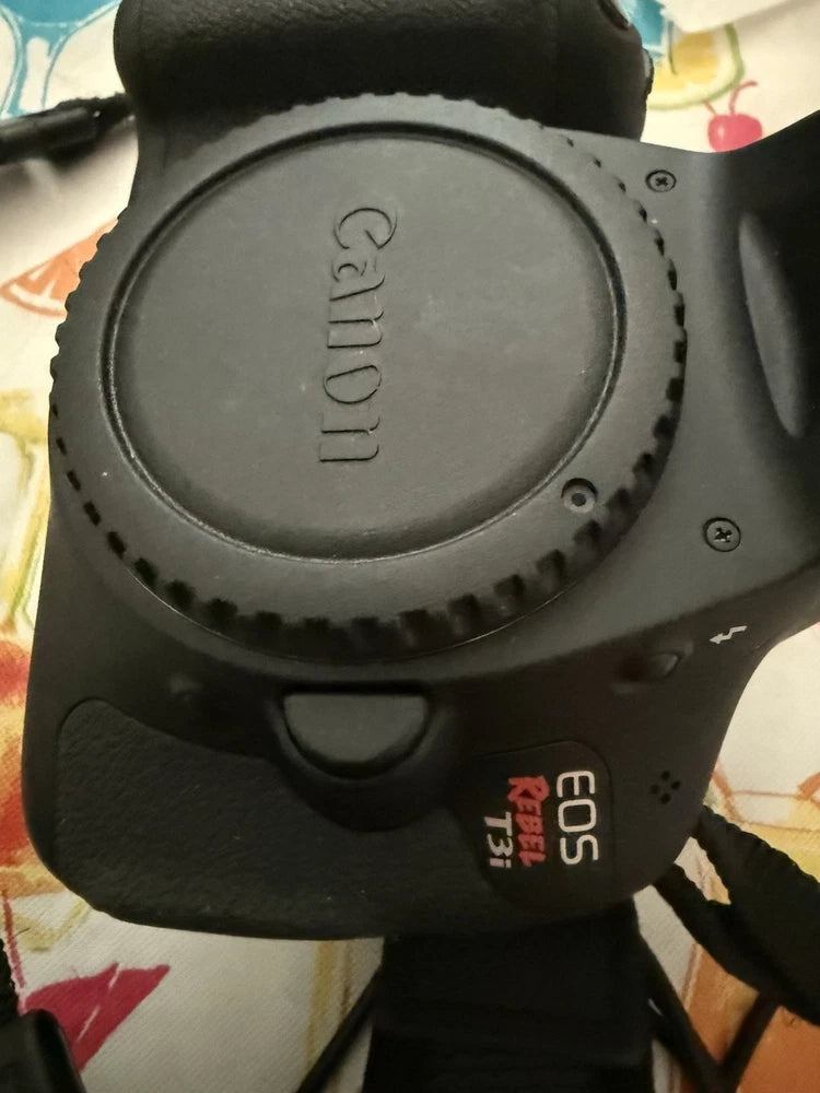 (Open Box) Canon EOS Rebel T3i 18.0MP DSLR Camera - Black (Body, Batt, Charger)
