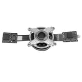 Gimbal R motor module with circular bearing and attached electronic circuit boards