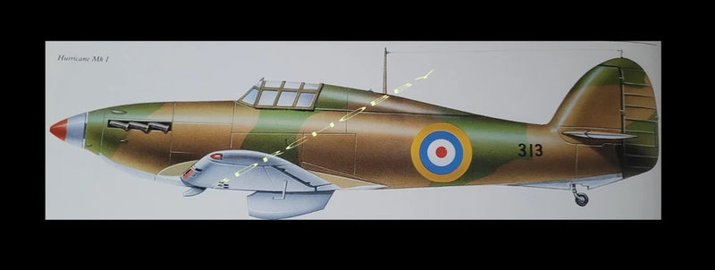 WW2 Hawker Hurricane Huge 92" R/C Airplane Laser Cut Balsa Ply Short Kit + Plans