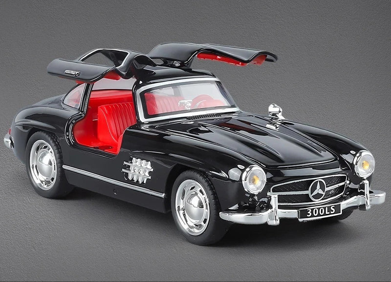 1:32 Mercedes-Benz 300SL Diecast Model Car Alloy Classic Sports Toy Collectible