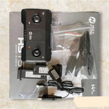 Under-100g drone with separate case, shown with cables and spare parts in box