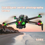 DRONE GD83 PROFESSIONALE FOTOGRAFIA AEREA 3 BATTERIE LUNGA AUTONOMIA