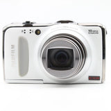 FUJIFILM FinePix F600EXR White Compact Digital Camera Tested Working Japan