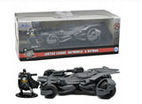 Justice League Batman & Batmobile Car Model Toy Diecast 1:32 Scale Jada Dickie