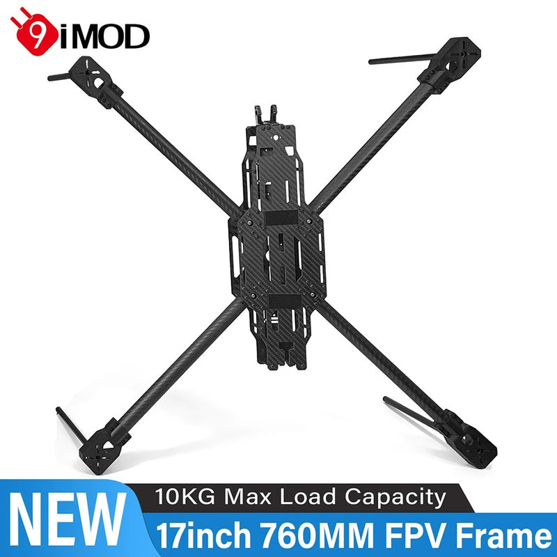 9IMOD IDF-17 inch Carbon Fiber FPV Drone Frame 10kg Load Capacity Tripod