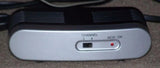 PHILLIPS RF modulator box front panel with channel 3/4 switch and red MOD ON light