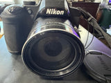 Nikon COOLPIX B700 20.2 MP Digital Camera - Black.  GPS 60X ZOOM. Extra battery.