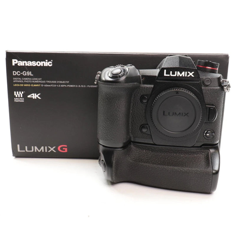 Panasonic Lumix G9 Camera Body With Grip 27000 SC -VM 9089 BB-