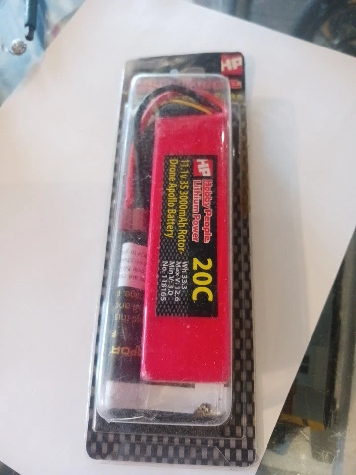 HP Performance Battery  RC 11.1 V 3000mAh (3s) 20c LiPO  No. 118165 Battery