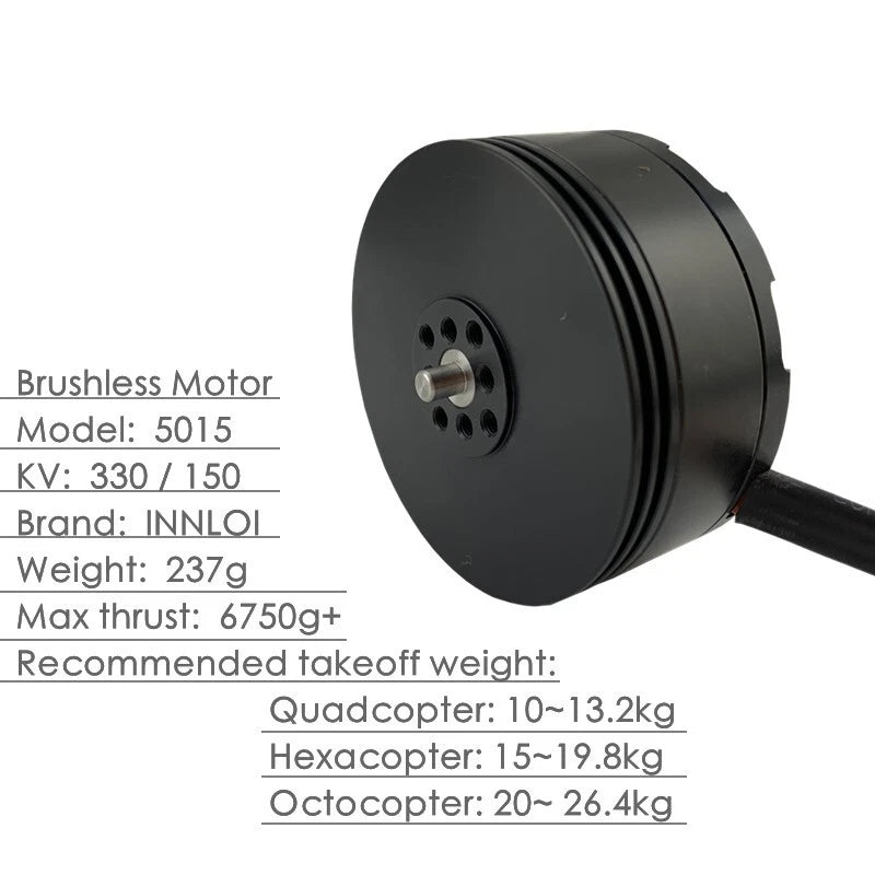 INNLOI 5015 330KV Drone Brushless Motor For MultiCopter 2110 21 22inch propeller