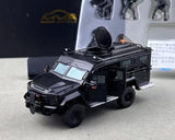 MVA 1:64 Black Bearcat AFV Armored Vehicle Figure Model Diecast Collect Car
