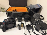 Lumix s5IIX Camera, lenses, Pelican Case, zoom H6 And More , Excellent