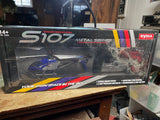 Syma S107 RC Helicopter Metal Mini Remote Control GYRO NIB Blue