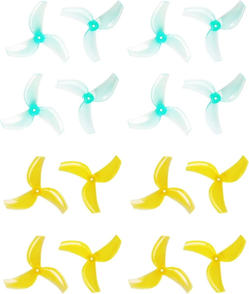 40mm 1611 3 Blade PC Propeller 1mm 1.5mm for RC FPV Freestyle Tinywhoop Drones