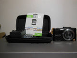 Panasonic DMC-S27 Lumix 2batteries, 16GB SSD card, charger, Case