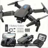 2025 New RC Drone With 4K HD Dual Camera WiFi FPV Foldable Quadcopter +2 Battery