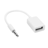 Joyzan USB to Aux Audio Adapter, 3.5mm Only Used Car Player Male Jack Plug...