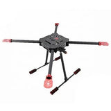 Carbon Fiber Drone Frame Blade Count 4 Drone Making Carbon Fiber Black