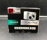 Fujifilm A170 Digital Camera 10.2 MP Silver - OPEN BOX