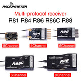RadioMaster R81 R84 R86 R86C R88 2.4G Nano Receiver FrSky for RC Drone